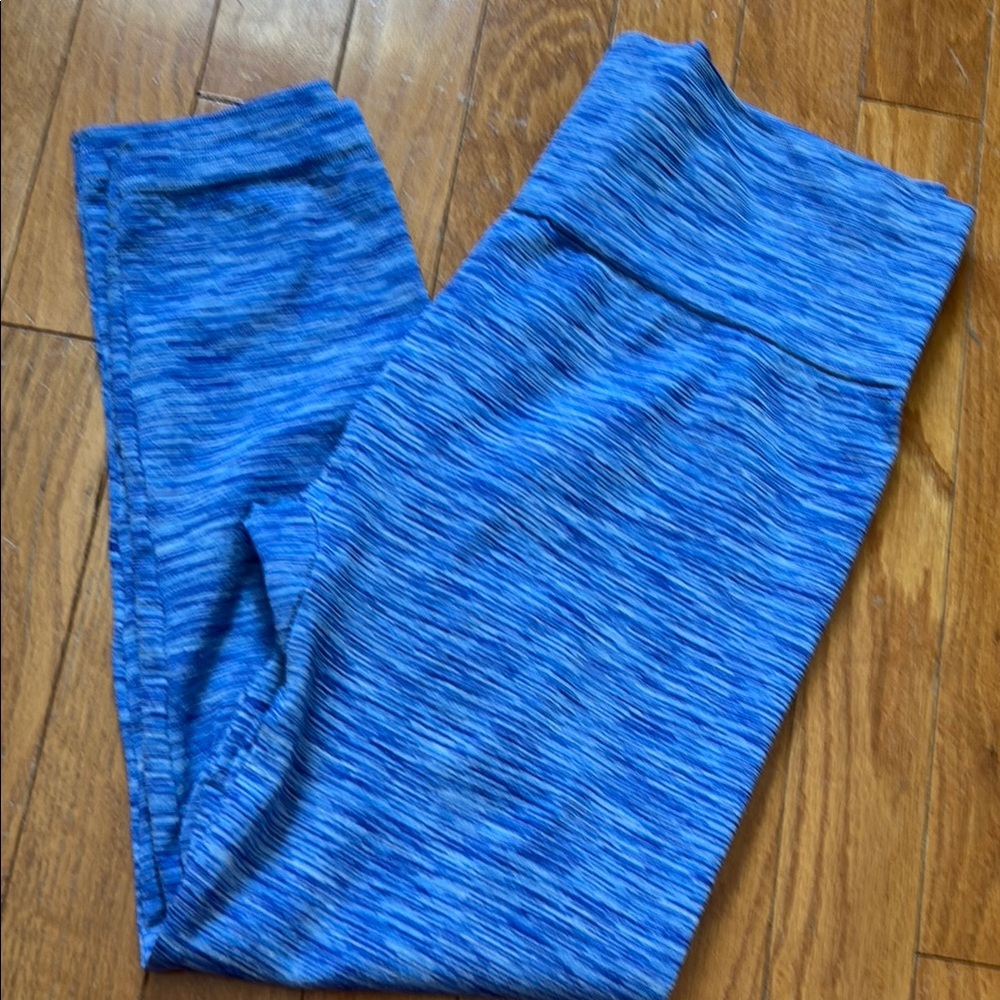 Vibrant Blue Athletic Leggings